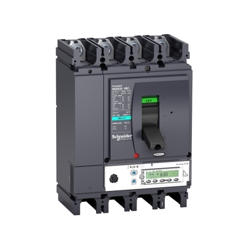 4П АВТОМ.ВЫКЛ. MIC5.3E 630A NSX630HB1 (75кА при 690B)
