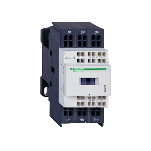 КОНТАКТОР D 3Р, 25 A, НО+НЗ, 110V DС, ОГРАН. ПЕРЕНАПР, РАСШ.ДИАПАЗОН, ПРУЖ.ЗАЖИМ