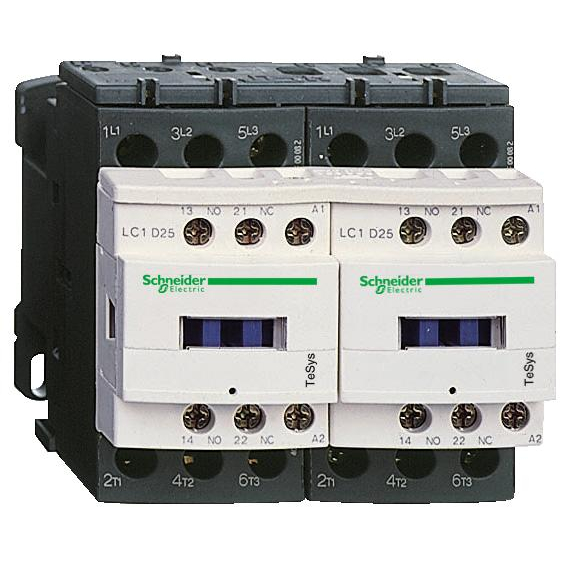 КОНТАКТОР РЕВЕРС. D 3P,38A,230V 50/60ГЦ