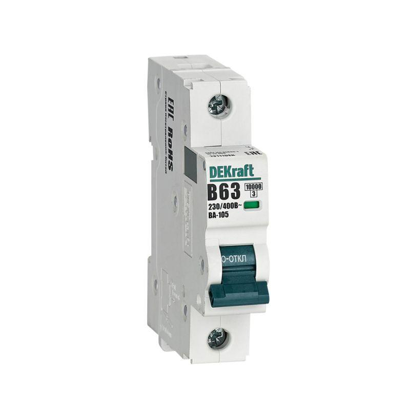 Авт. выкл. 1P 50A х-ка B ВА-105 10кА