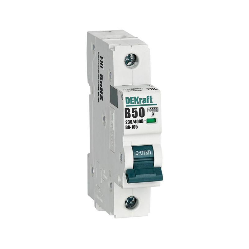 Авт. выкл. 1P 63A х-ка B ВА-105 10кА