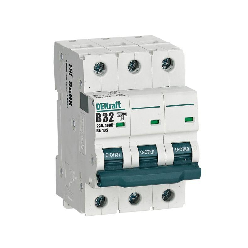 Авт. выкл. 3P 32A х-ка B ВА-105 10кА