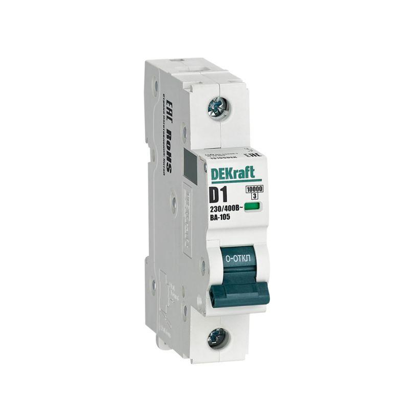 Авт. выкл. 1P 1A х-ка D ВА-105 10кА