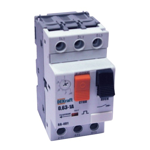 ВА401-1A-1.6A_авт. выкл. защ. двиг.