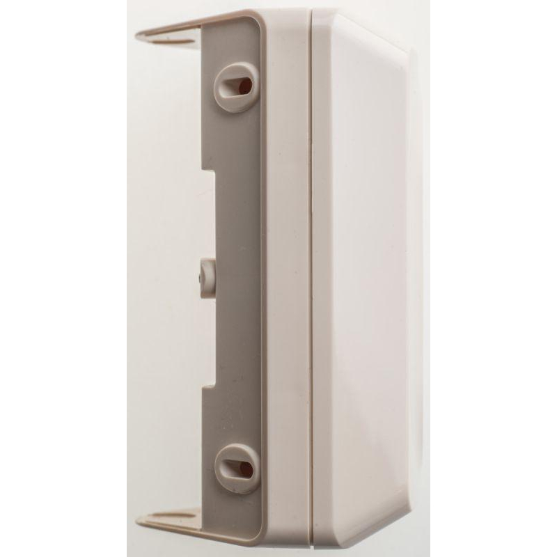 Розетка угловая 2-м ОП Этюд 16А IP20 250В с заземлением защитные шторки крем. SchE PA16-108K