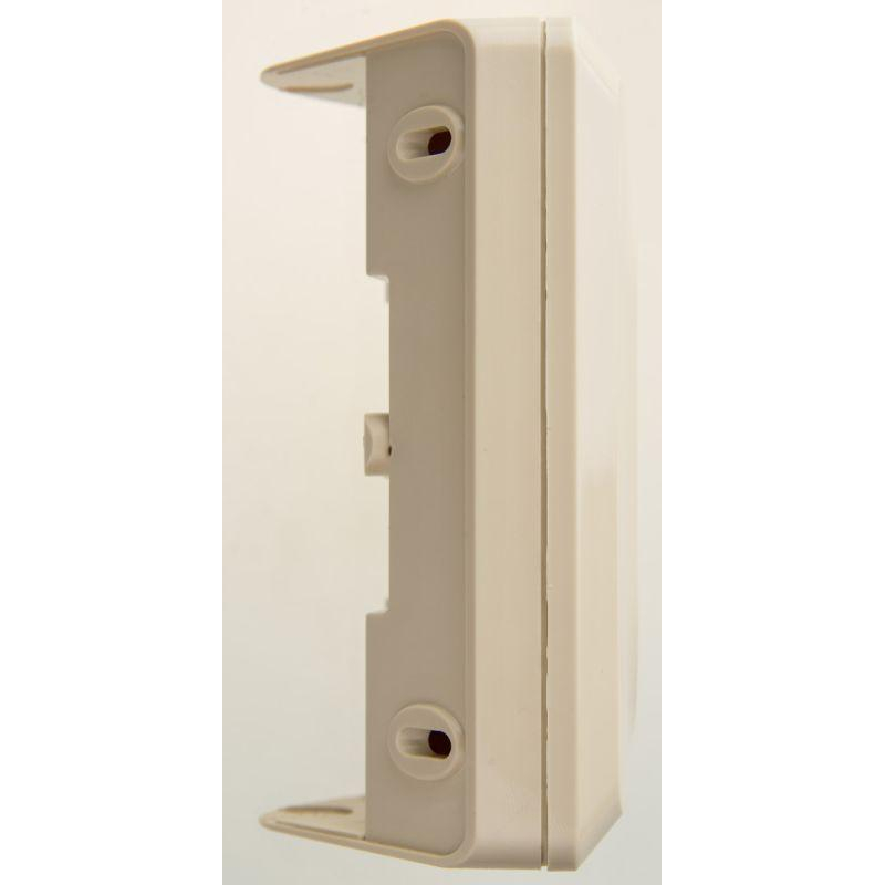 Розетка угловая 2-м ОП Этюд 16А IP20 без заземл. без защитных шторок крем. SchE PA16-105K