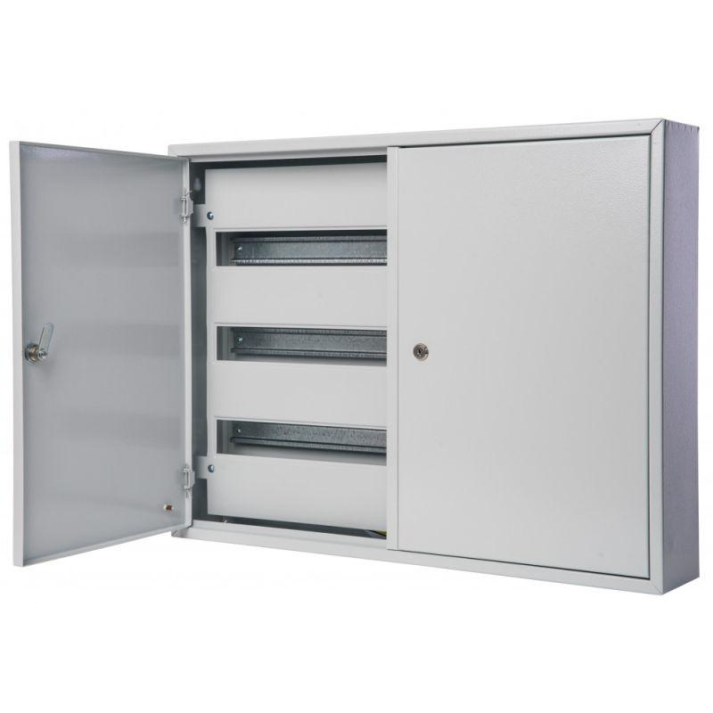 Корпус мет. нав. двудверный 520х685х120, 90 мод., IP31