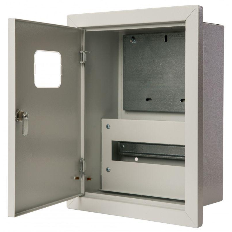 Корпус мет. учет. встр. 430х330х160, 1-фазн., 12 мод.,