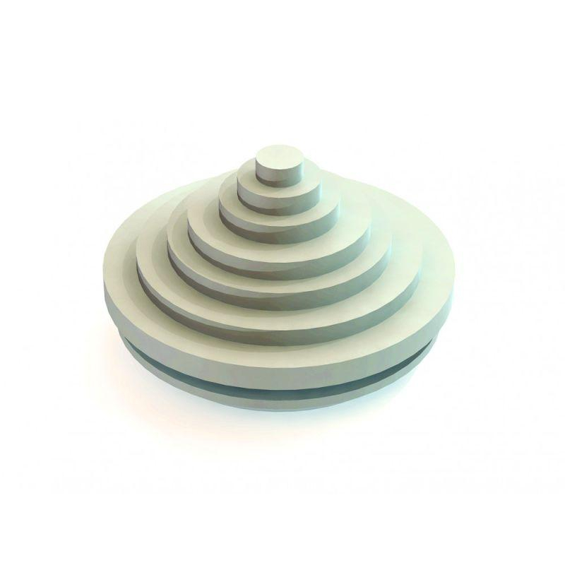 Cальник диаметр кабеля 25-28мм СЕРЫЙ IP55 КВ-103 DEKr