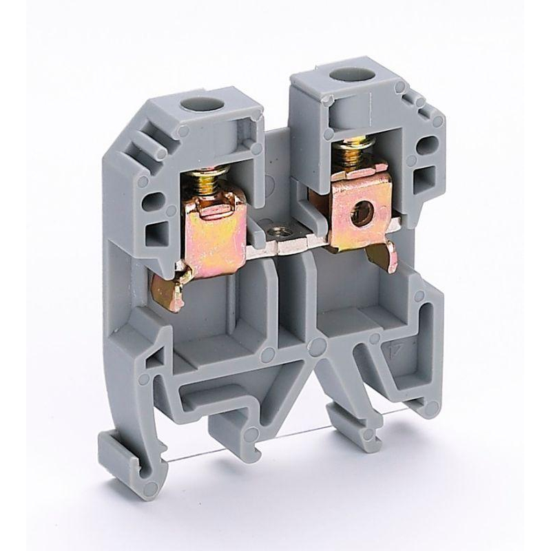 Зажим наборный 50А 6мм2 ЗН-101 серый DEKraft