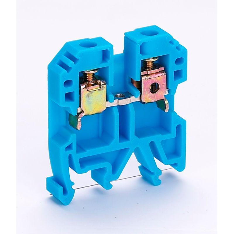 Зажим наборный 50А 6мм2 ЗН-101 синий DEKraft