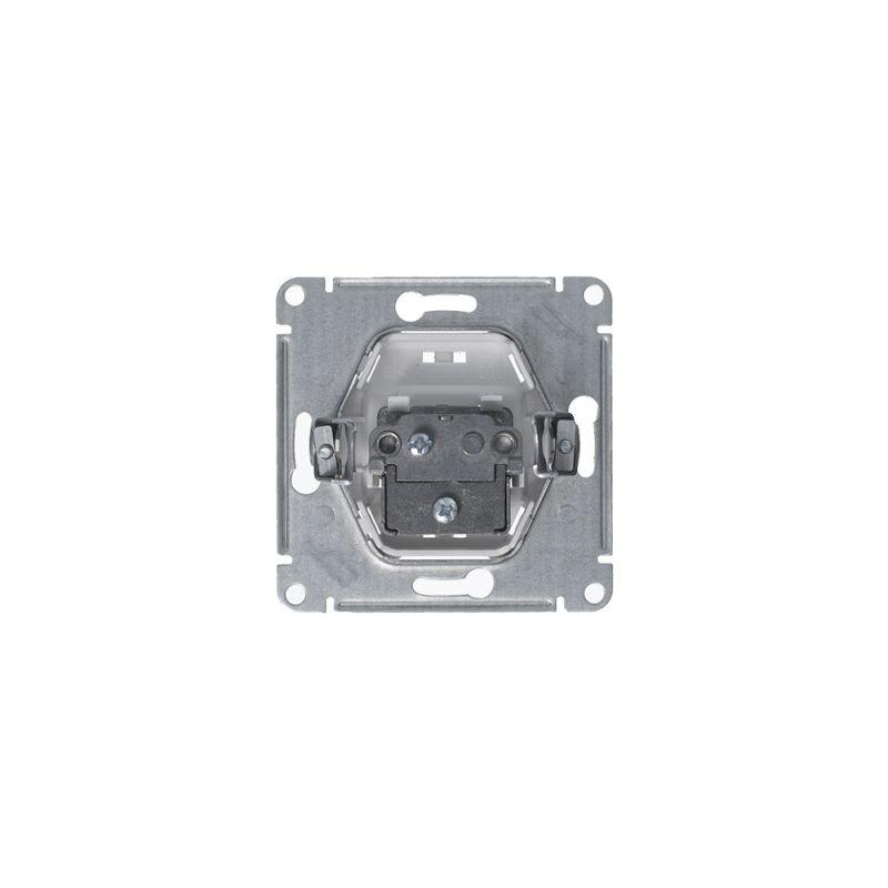 Механизм розетки TV Glossa 1DB оконечной антрацит SchE GSL000791