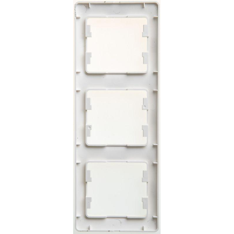 Рамка 3-м Glossa верт. перламутр SchE GSL000607