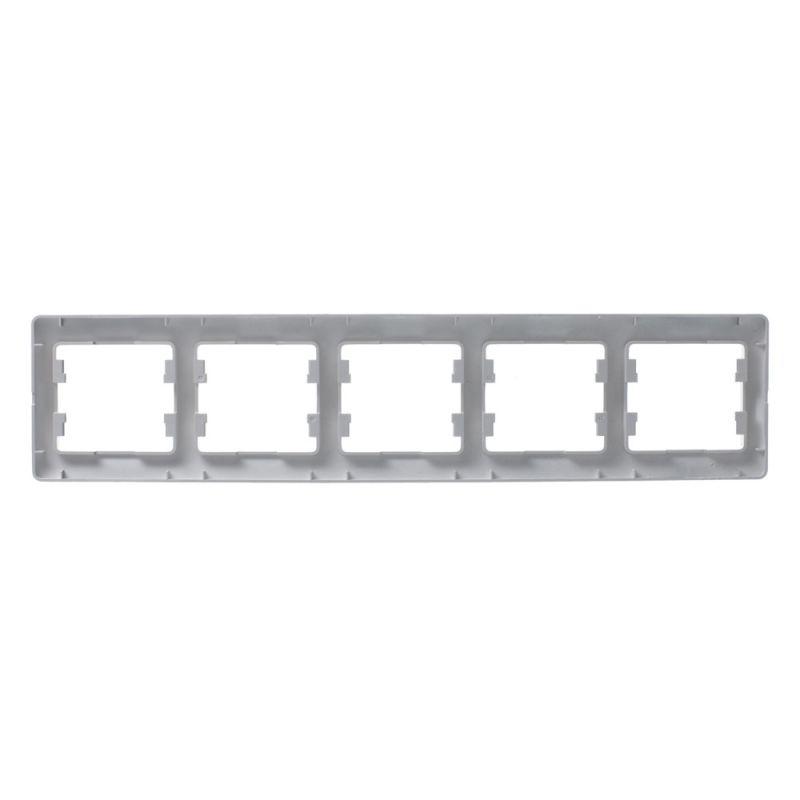 Рамка 5-м Glossa горизонт. перламутр SchE GSL000605