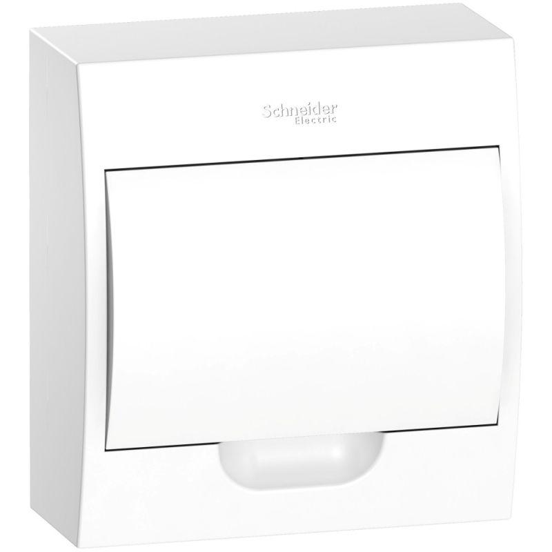 Easy9 корпус навесной с белой дв. 1ряд/8мод