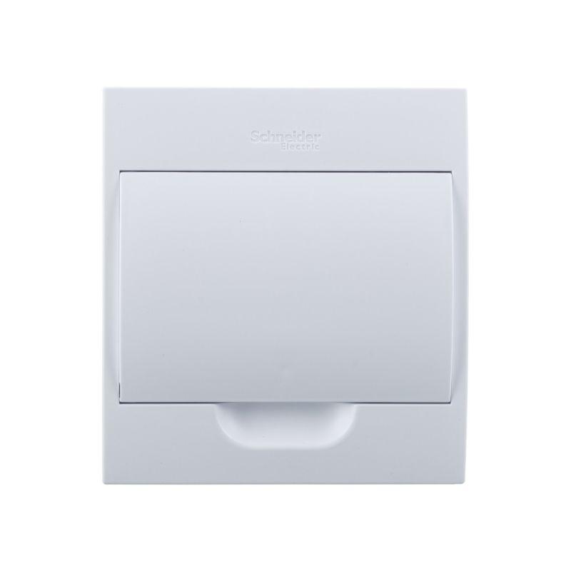 Easy9 корпус навесной с белой дв. 1ряд/8мод