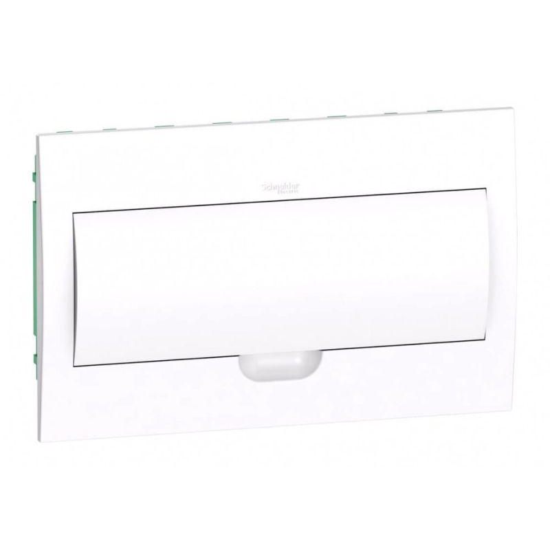 Easy9 корпус встраиваемый с белой дв. 1ряд/18мод