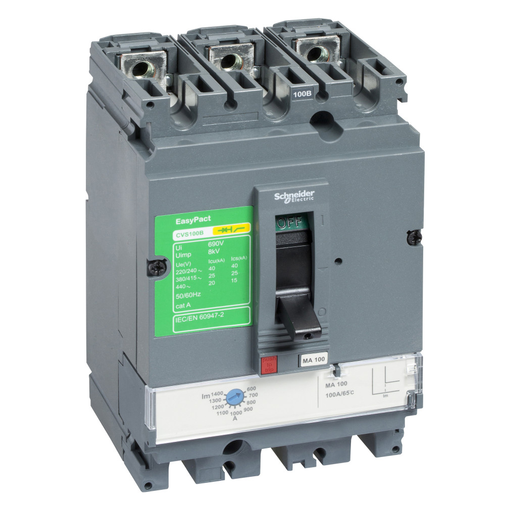 3П АВТОМАТИЧЕСКИЙ ВЫКЛЮЧАТЕЛЬ CVS250F 36КА TM160D