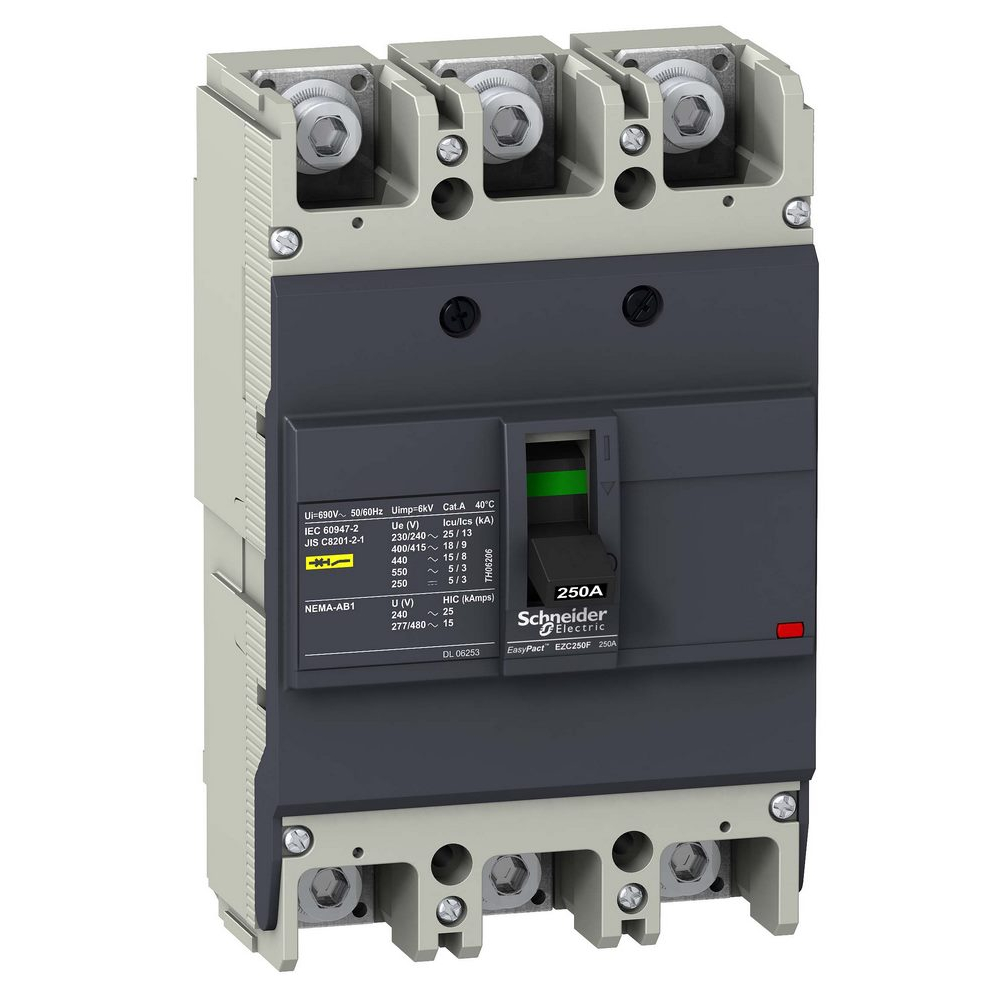 3П3Т АВТОМАТИЧЕСКИЙ ВЫКЛЮЧАТЕЛЬ EZC250F 18KA/400В 225 A