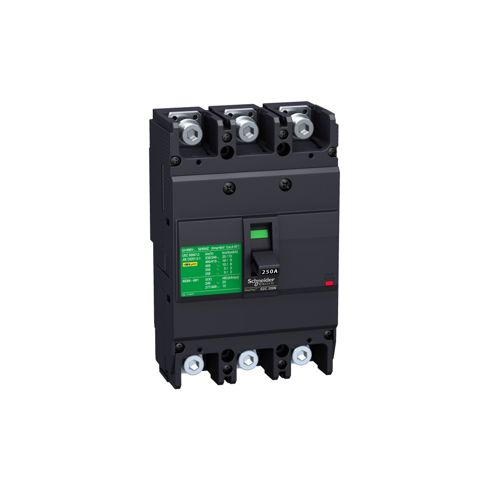 3П3Т АВТОМАТИЧЕСКИЙ ВЫКЛЮЧАТЕЛЬ EZC250F 18KA/400В 225 A