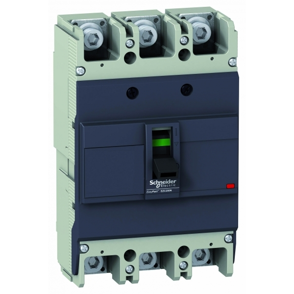 3П3Т АВТОМАТИЧЕСКИЙ ВЫКЛЮЧАТЕЛЬ EZC250N 25KA/400В 225 A