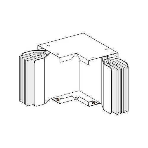 СЕКЦИЯ УГЛОВАЯ ПЛАШМЯ N2, 3L+N+PE, Al, 800А