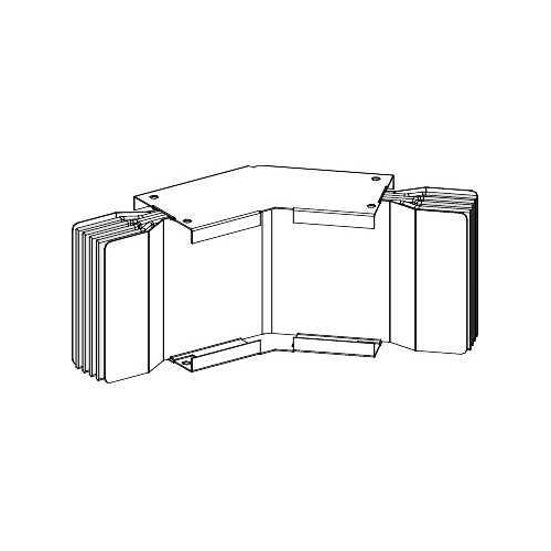 СЕКЦИЯ УГЛОВАЯ ПЛАШМЯ N2, 3L+N+PER, Al, 1000А