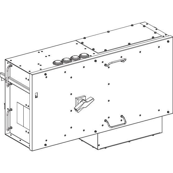 БОЛТОВОЙ ОТВ. БЛОК ДЛЯ COMPACT NS, 3L+PE, 1000А