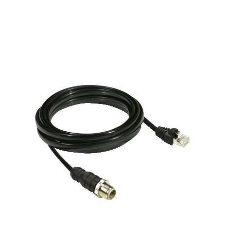 CANOPEN CABLE, 1M, SUB-D 9 FEMALE/RJ45,