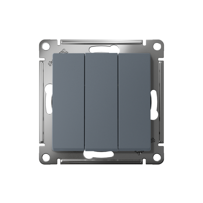 Механизм выключателя 3-кл. СП AtlasDesign 10А IP20 (сх. 1+1+1) 10AX грифель SchE ATN000731