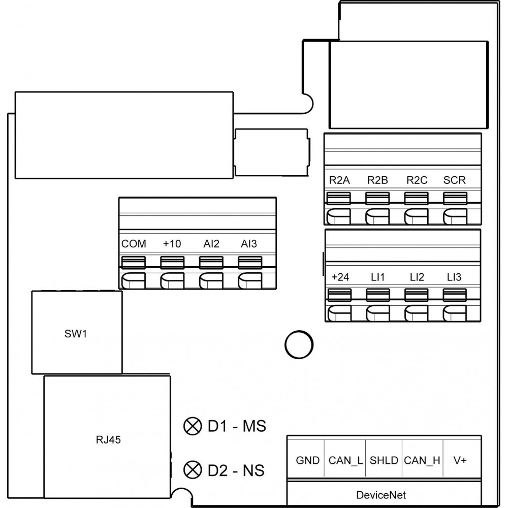 КОММУНИКАЦ КАРТА DEVICE NET