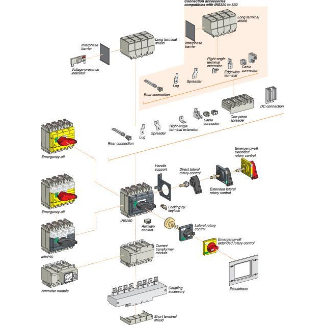 ЧЕРНАЯ ПОВОРОТНАЯ РУКОЯТКА (INS/INV250)