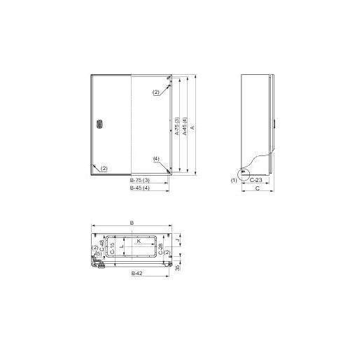 ШКАФ-S3D-300Х200Х150-EEХ-RAL-7035