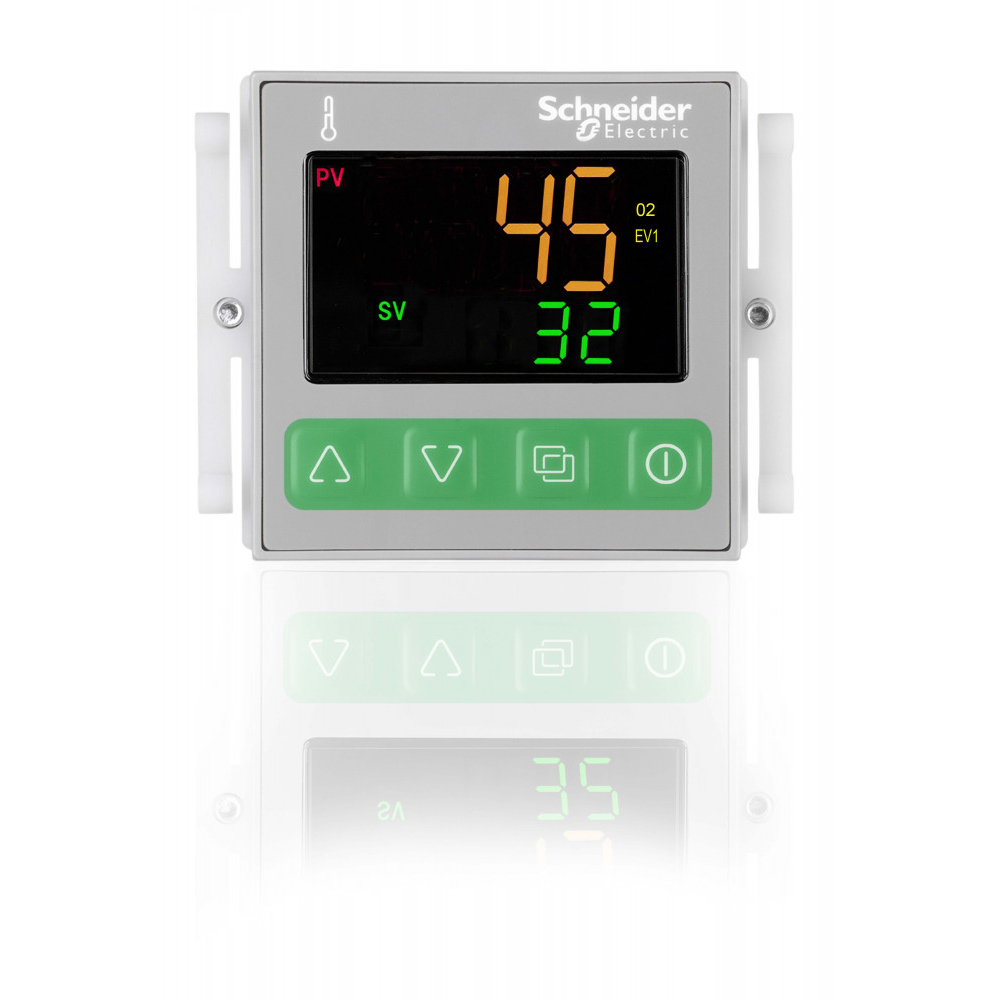 ТЕМПЕРАТ. КОНТР., 48 x 48, УНИВЕРС. ВХ., 1 АВАР., 1 РЕЛ., 24 V AC/DC, MODBUS