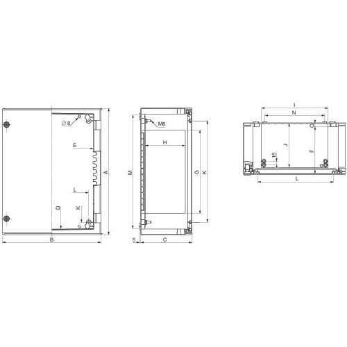 Шкаф THALASSA 1056x852x350 IP66ATEX