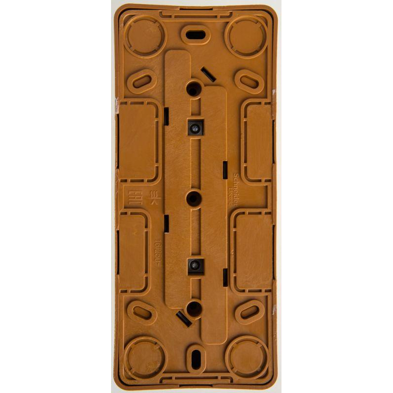 ЭТЮД O/У тройная РОЗЕТКА без заземления без шторок 16А 250B, БУК, Россия