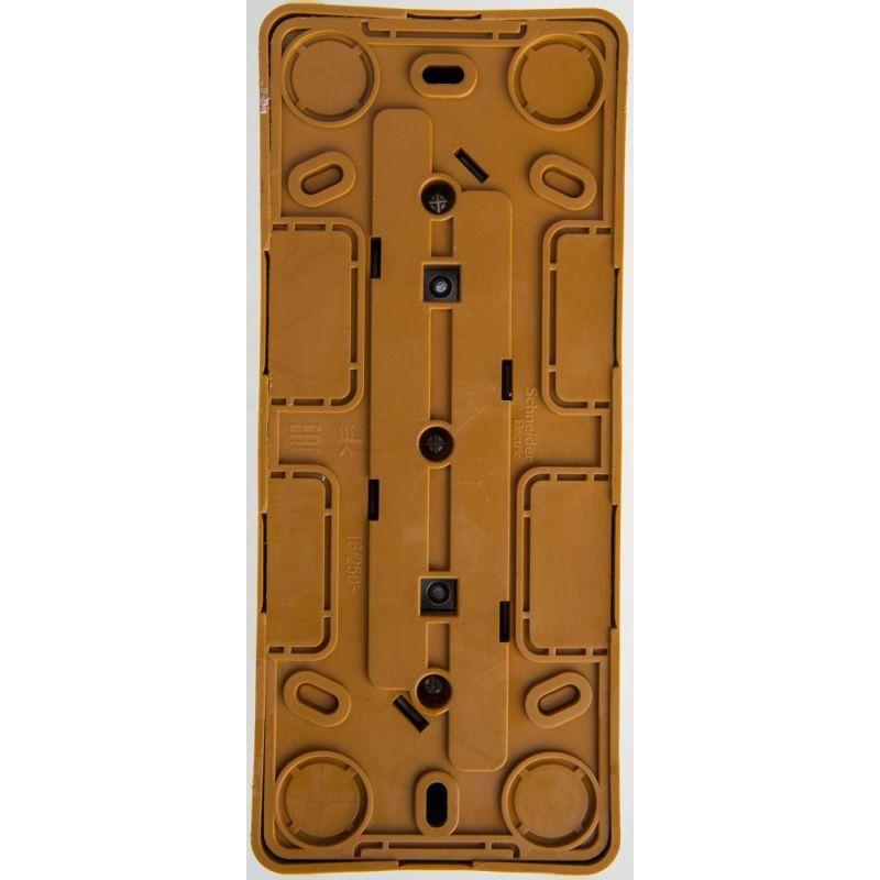 ЭТЮД O/У тройная РОЗЕТКА с заземлением со шторками 16А 250B, БУК, Россия