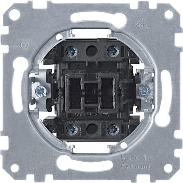 MERTEN МЕХАНИЗМ 1-клавишного 2-полюсного выключателя 20A 250В