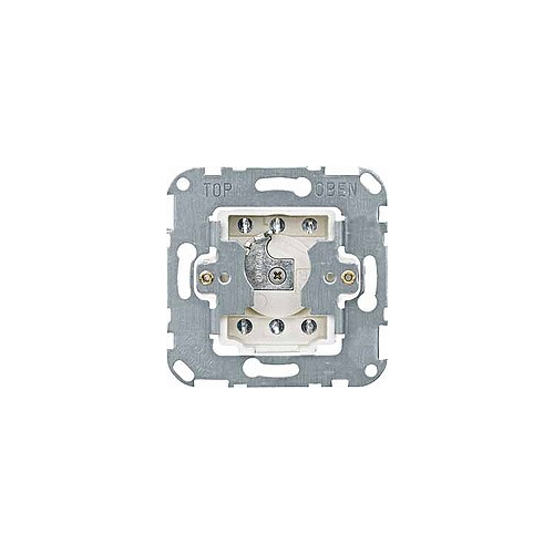 MERTEN МЕХАНИЗМ кнопочного выключателя рольставней, д/замочного цилиндра 10А