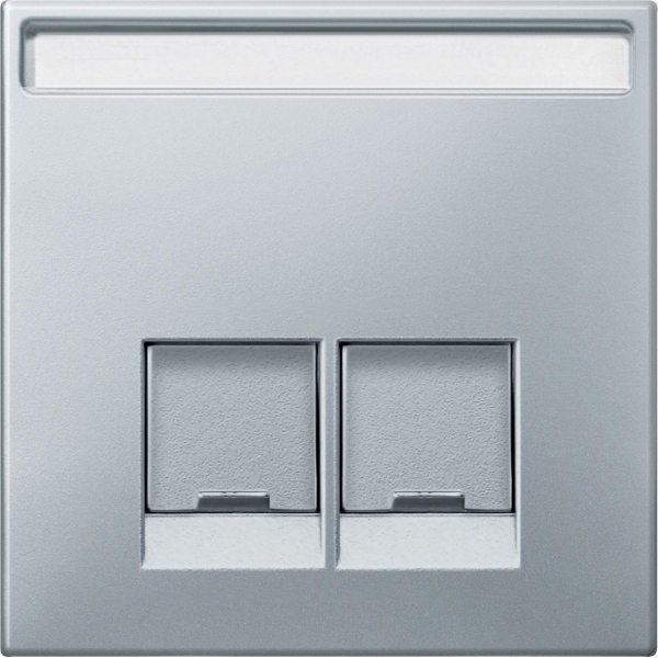 MERTEN ЦЕНТР.ПЛАТА д/комп. розетки RJ45, АЛЮМИНИЙ, SD