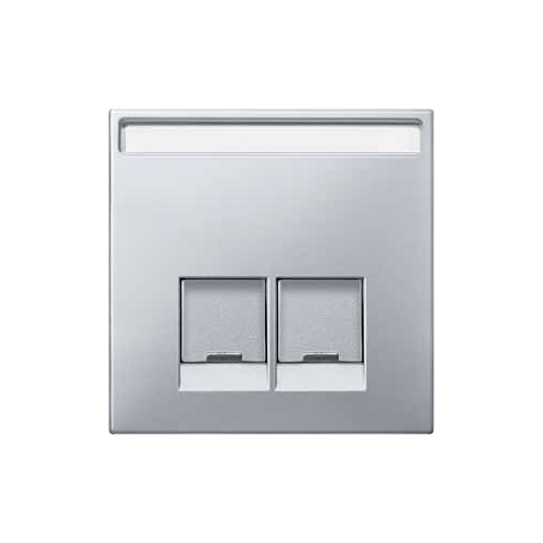 MERTEN ЦЕНТР.ПЛАТА д/комп. розетки RJ45, АЛЮМИНИЙ, SD