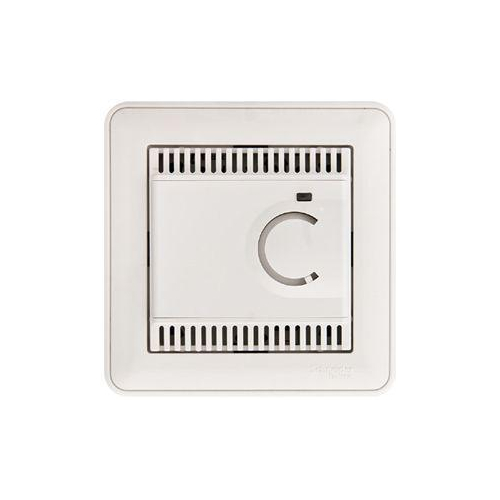 W59 ТЕРМОСТАТ электрон.теплого пола с датчиком,от+5до+50°C,10A, в сборе, БЕЛЫЙ