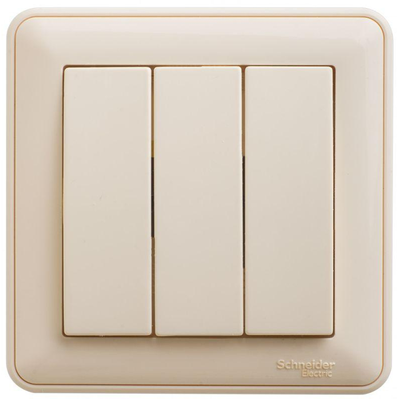 W59 3-клавишный ВЫКЛЮЧАТЕЛЬ, 10АХ, в сборе, СЛОНОВАЯ КОСТЬ