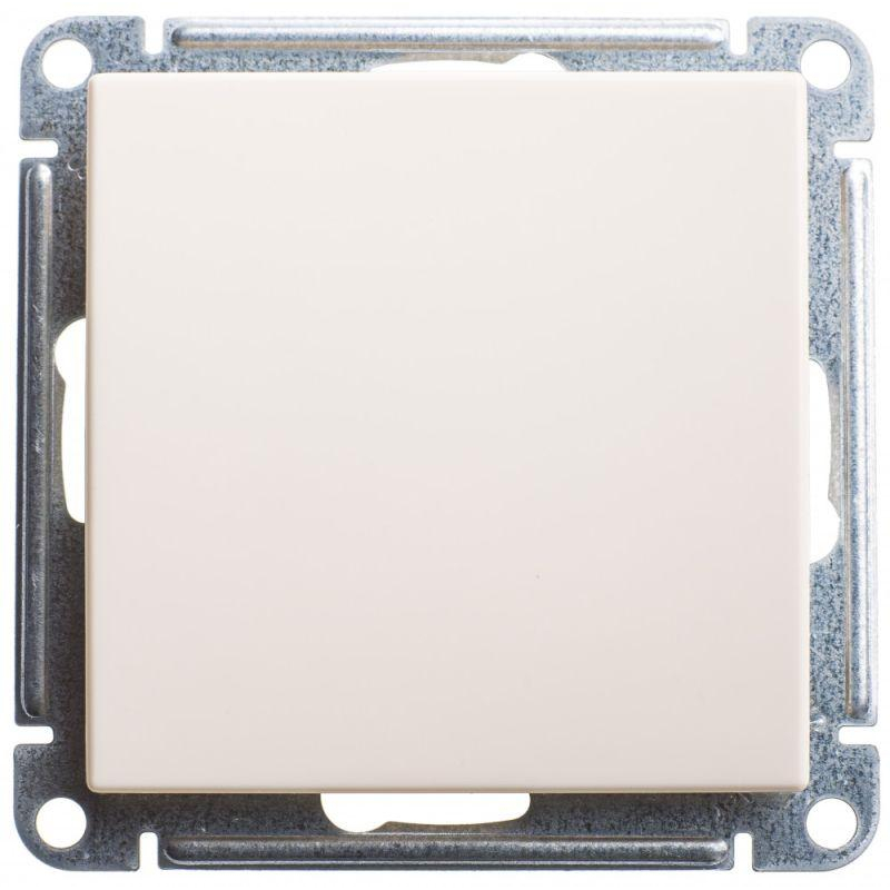 W59 1-клавишный ПЕРЕКЛЮЧАТЕЛЬ перекрестный 10АХ, механизм, СЛОНОВАЯ КОСТЬ