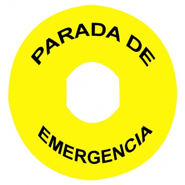 МАРКИРОВКА PARADA DE EMERG.