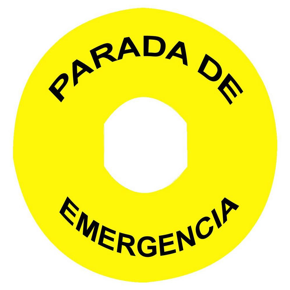 МАРКИРОВКА PARADA DE EMERG.