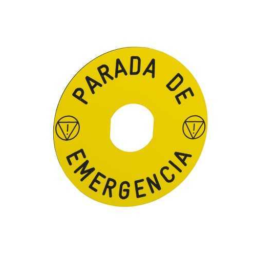 МАРКИРОВКА PARADA DE EMERG.