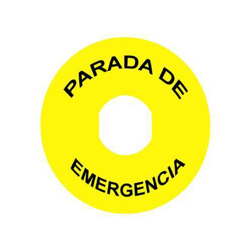 МАРКИРОВКА PARADA DE EMERG.