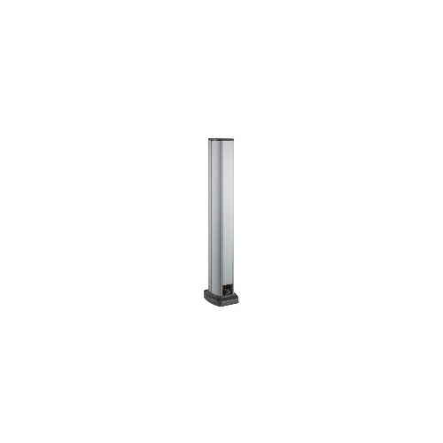 OptiLine 45, post, two-sided, white, 700mm