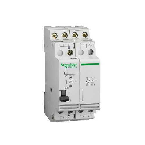 Impulse relay TL, 4p, 4 NO, 16A, coil 12 VDC, 24 VAC 50/60Hz